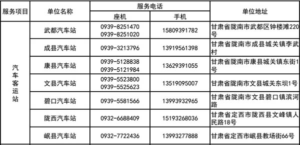 不忘初心，與您同行——隴運集團各汽車站助力節(jié)后返崗！