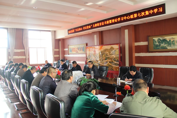 隴運(yùn)集團(tuán)公司黨委召開“不忘初心、牢記使命”主題教育讀書班暨理論學(xué)習(xí)中心組第七次集中學(xué)習(xí)（擴(kuò)大）會(huì)議